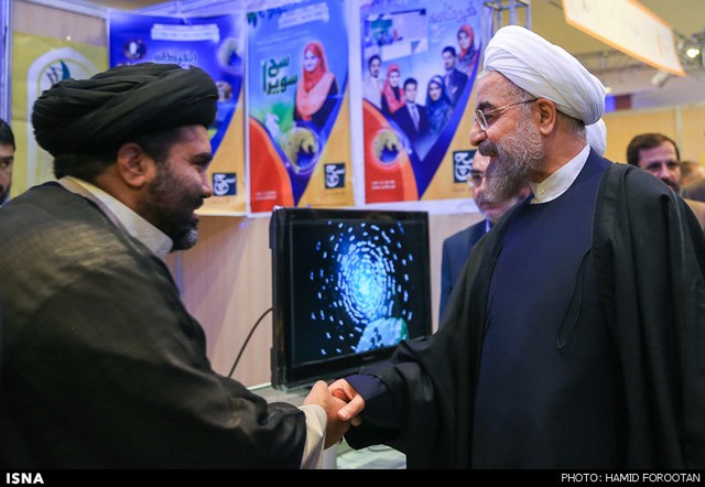 افتتاحیه اجلاس رادیو و تلویزیون‌های کشورهای اسلامی با حضور روحانی (عکس)