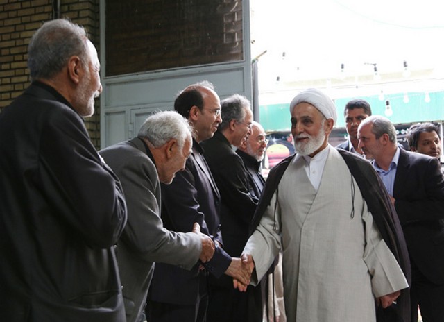 مراسم ختم مرحوم رحمانی با حضور تعدادی از اصلاح‌طلبان (عکس)
