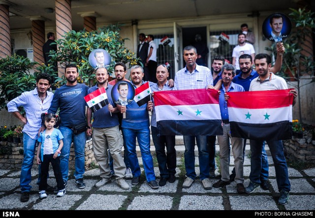 برگ رای انتخابات ریاست جمهوری سوریه (عکس)