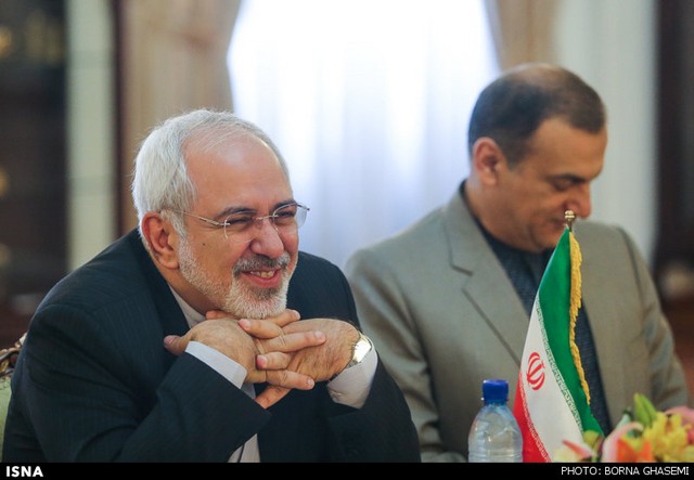 دیدار وزرای خارجه ایران و زلاندن (عکس)