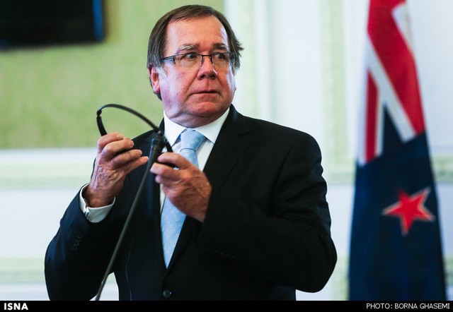 دیدار وزرای خارجه ایران و زلاندن (عکس)