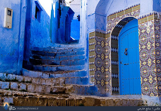 آبی‌ترین شهر جهان (عکس)