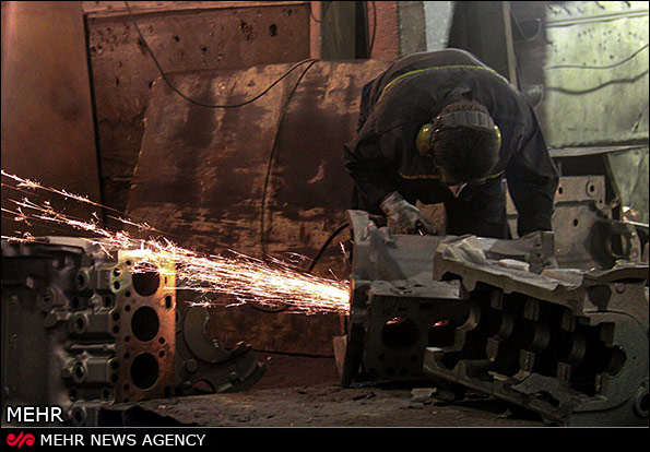 خط تولید شرکت تراکتور سازی تبریز (عکس)