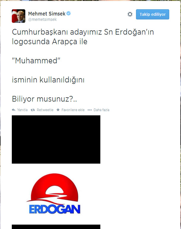 راز لوگوی انتخاباتی اردوغان کشف شد (+عکس)