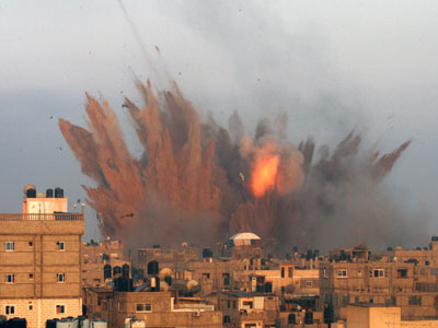 121 شهید در 5 روز بمباران غزه توسط اسرائیل (به روز می شود)