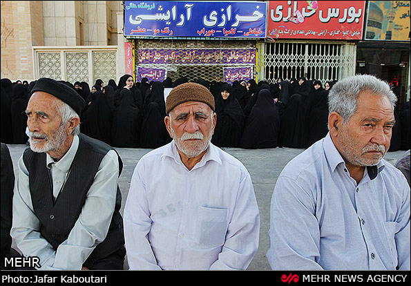 تجمع عفاف و حجاب در شیراز و مشهد (عکس)