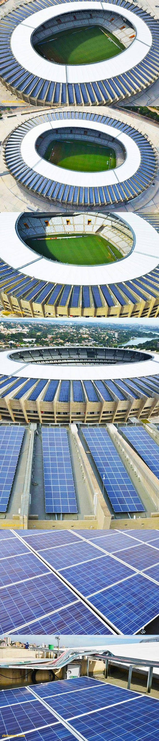 استادیوم تمام خورشیدی جام‌جهانی (+عکس)