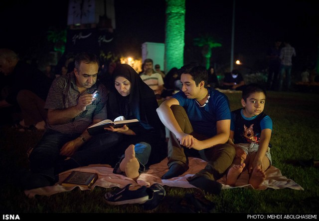 مراسم شب قدر در سراسر کشور (عکس)