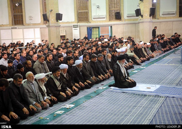 مراسم سوگواری شهادت امام علی (ع) در حضور رهبری