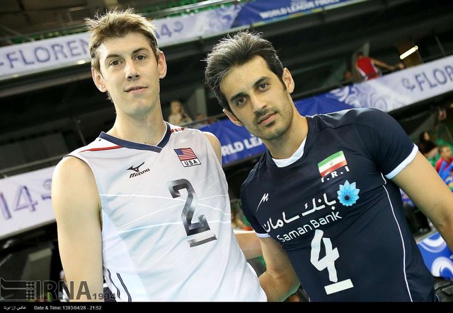 لیگ جهانی والیبال/بازی ایران و آمریکا