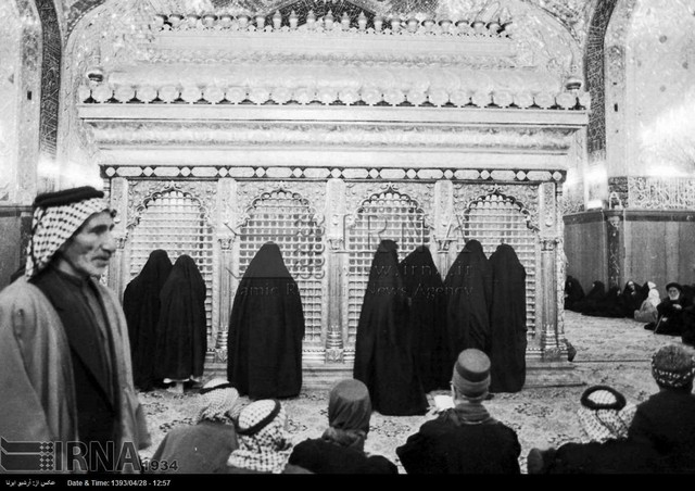 حرم حضرت علی (ع) در دهه 60 (عکس)