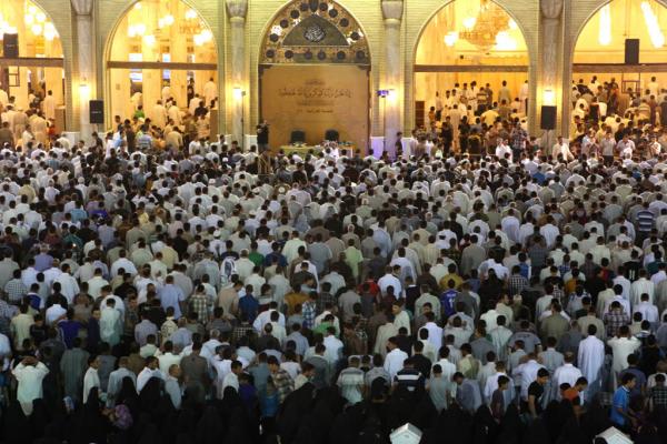 شب قدر در مسجد کوفه (عکس)