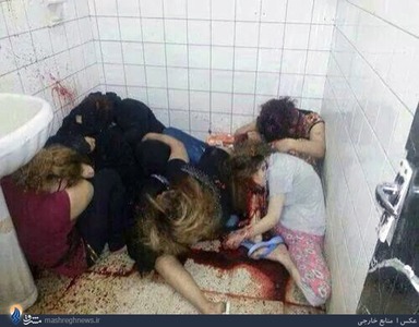 تصاویری از قتل عام داعش در یک مهمانی زنانه (18+)