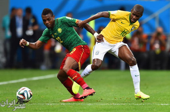 مسابقه برزیل و کامرون (عکس)