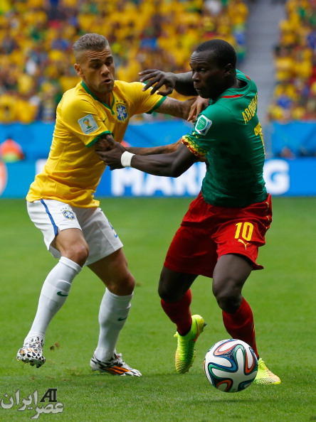 مسابقه برزیل و کامرون (عکس)