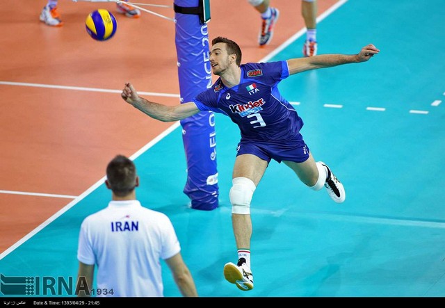 لیگ جهانی والیبال/ بازی ایران و ایتالیا (عکس)