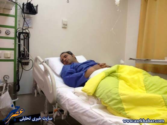 شهرام شکوهی در بیمارستان بستری شد (+عکس)