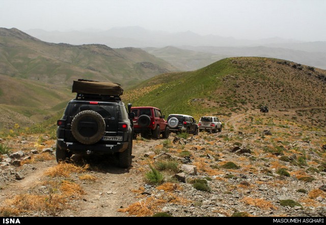 آفرود در دشت‌های سارال کردستان (عکس)