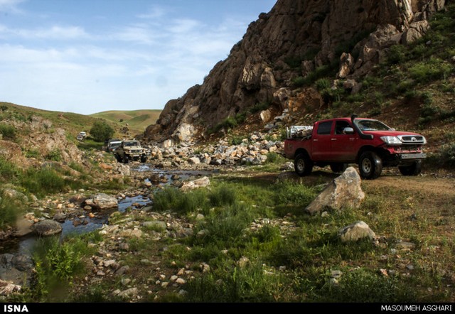 آفرود در دشت‌های سارال کردستان (عکس)