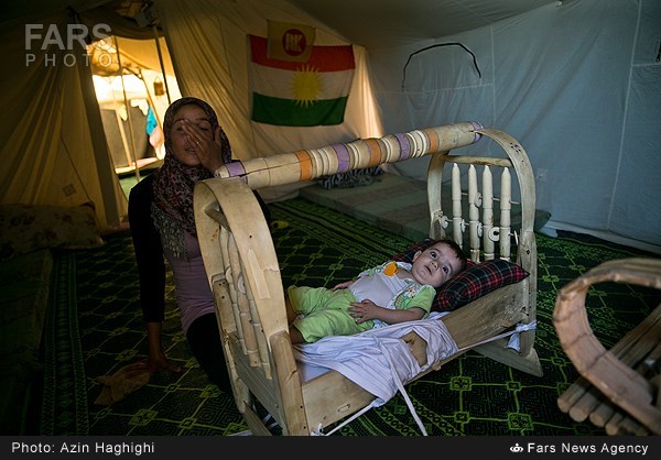 اردوگاه آوارگان سوری - اربیل عراق (عکس)