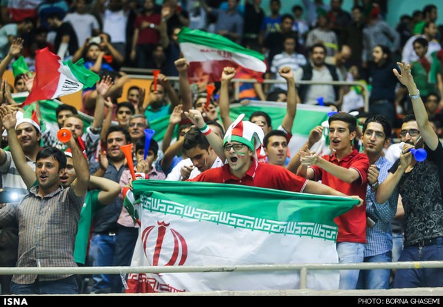 بازی والیبال ایران و لهستان - لیگ جهانی (عکس)
