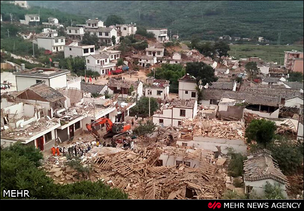 زلزله در چین (عکس)