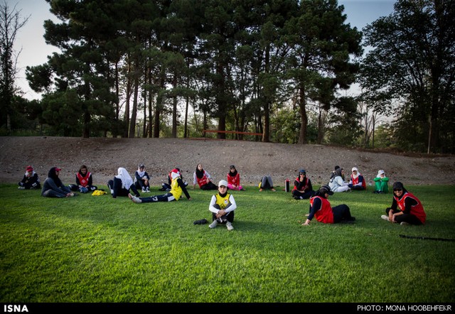 اردوی تیم ملی سافت بال بانوان (عکس)