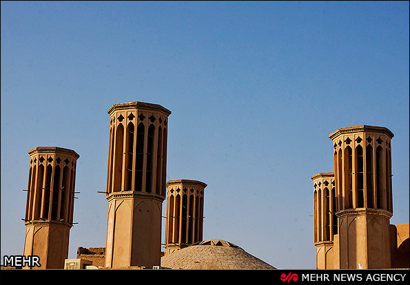 بادگیرهای شهر یزد (عکس)