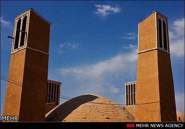 بادگیرهای شهر یزد (عکس)
