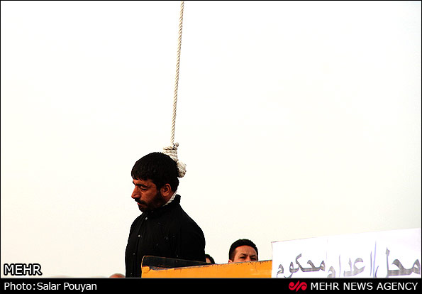 اجرای حکم اعدام مفسد فی الارض - آذربایجان (عکس)