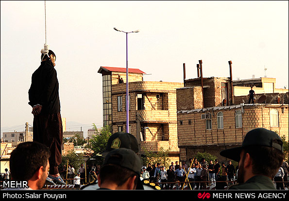 اجرای حکم اعدام مفسد فی الارض - آذربایجان (عکس)