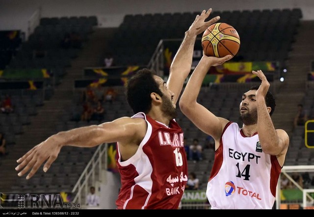 بازی ایران و مصر؛ جام جهانی بسکتبال (عکس)