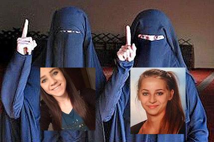 جهاد نکاح دو دختر اتریشی و محتوای چت آنها در فیسبوک (+عکس)