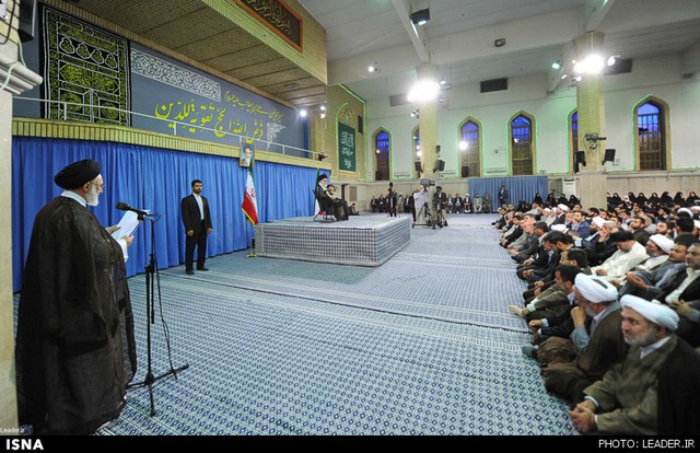 دیدار مسوولان حج با رهبر انقلاب (+عکس)