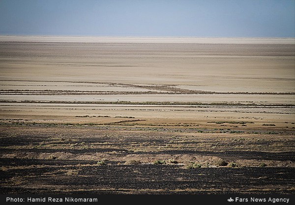 خشکسالی باتلاق گاوخونی (عکس)