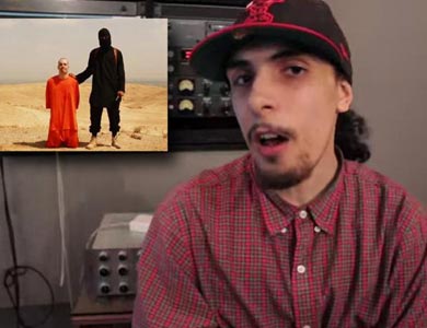 خواننده رپ، قاتل داعشی خبرنگار آمریکایی (+عکس)