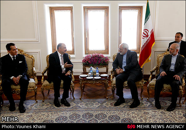 دیدار معاون وزیر امور خارجه مکزیک با ظریف (عکس)