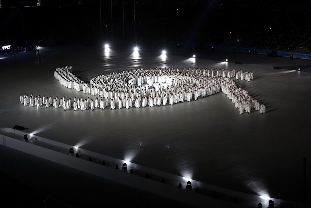 افتتاحیه بازی‌های آسیایی ۲۰۱۴ - اینچئون (عکس)