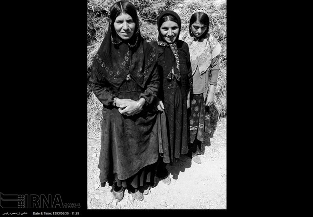 زنان روستای «سر آقا سید» چهارمحال و بختیاری (عکس)