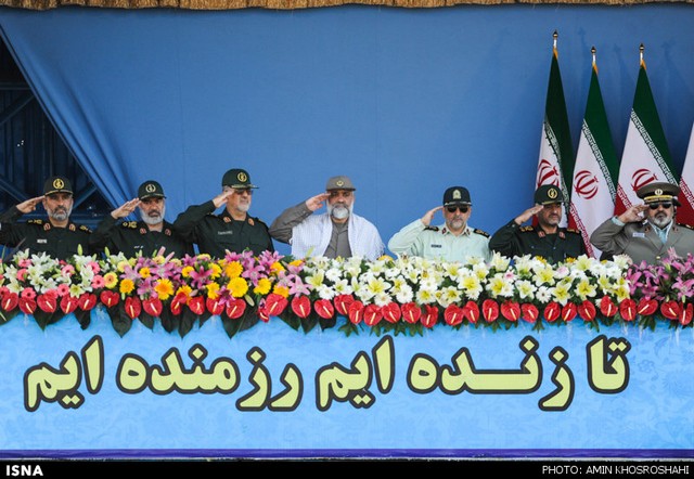 رژه نیروهای مسلح - تهران (عکس)