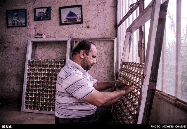 کارگاه ساخت گنبد و گلدسته - مازندران (عکس)