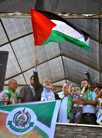 جشن پیروزی مقاومت در غزه (عکس)