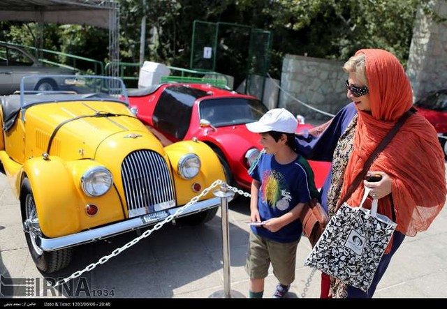 نمایشگاه خودروهای کلاسیک - تهران (عکس)