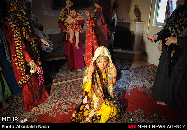 مراسم سنتی عروسی ترکمن (عکس)