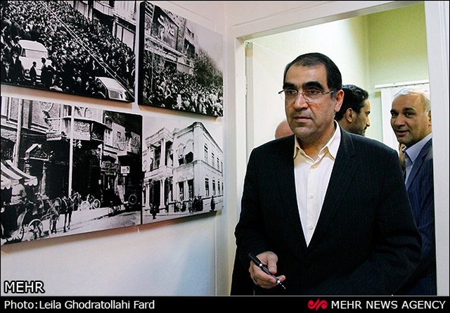 حضور وزیر بهداشت در خانه سینما (عکس)