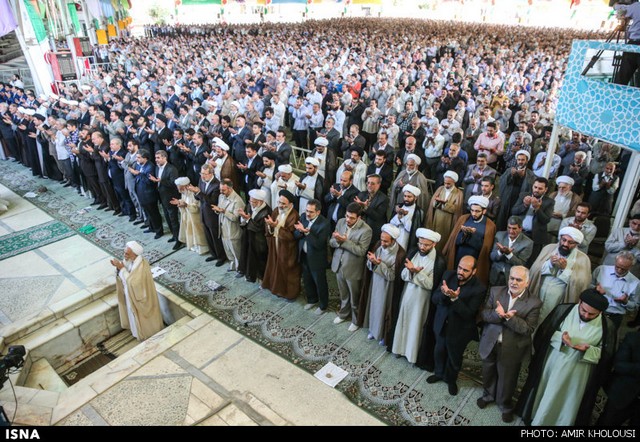 نماز عید قربان - تهران (عکس)