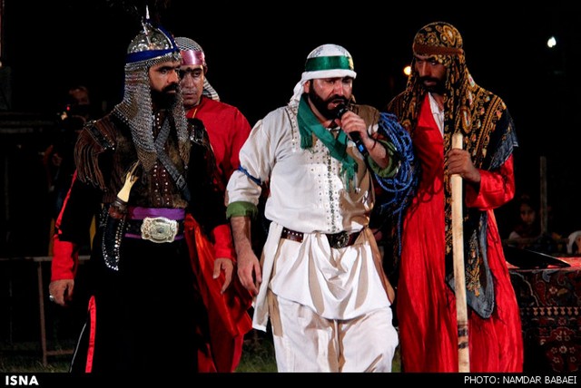 اجرای تعزیه در آستانه ماه محرم - آمل (عکس)