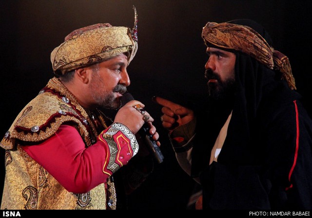 اجرای تعزیه در آستانه ماه محرم - آمل (عکس)