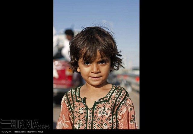 کودکان روستای فیروز آباد (عکس)