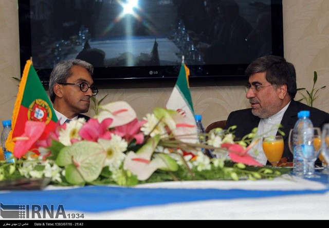 دیدار وزیران فرهنگ ایران و پرتغال (عکس)